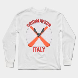 Courmayeur, Italy Long Sleeve T-Shirt